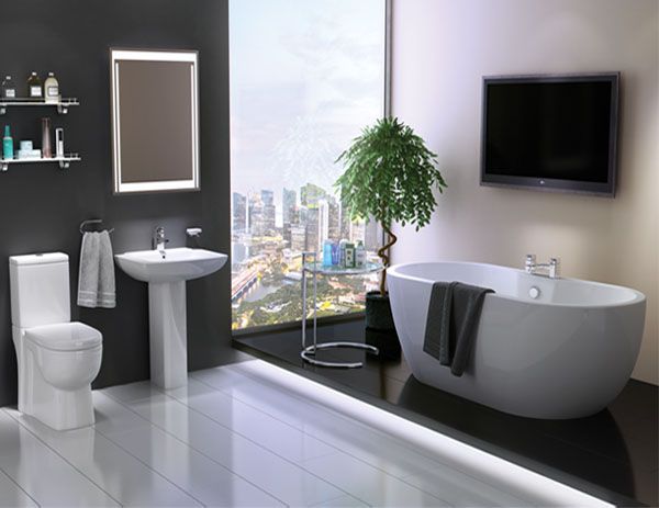The San Marlo Sorea Full Bathroom Suite from VIP Bathrooms - now only 847.99 GBP!